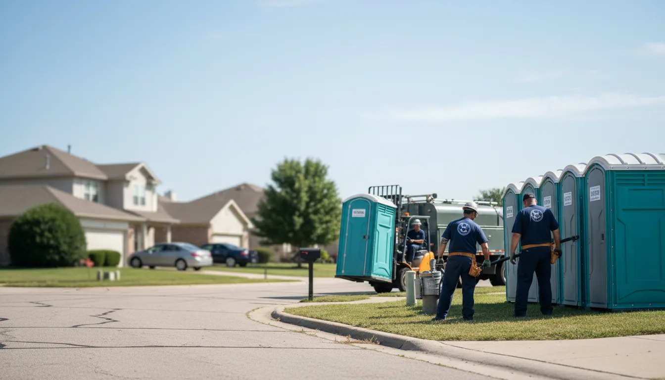 Porta Potty Rental in Bellbrook, OH near me